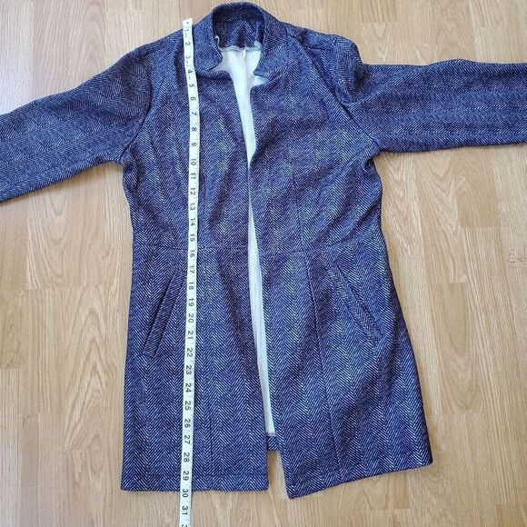 ZOWODO Tweed Open Blazer sz Sm - Picture 7 of 10